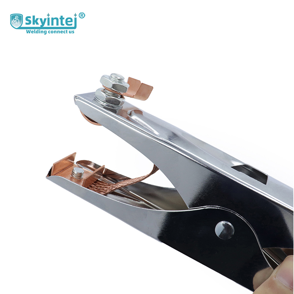 High Purity Copper Welding Earth Clamp 400A for Plasma Cutting / MIG / TIG
