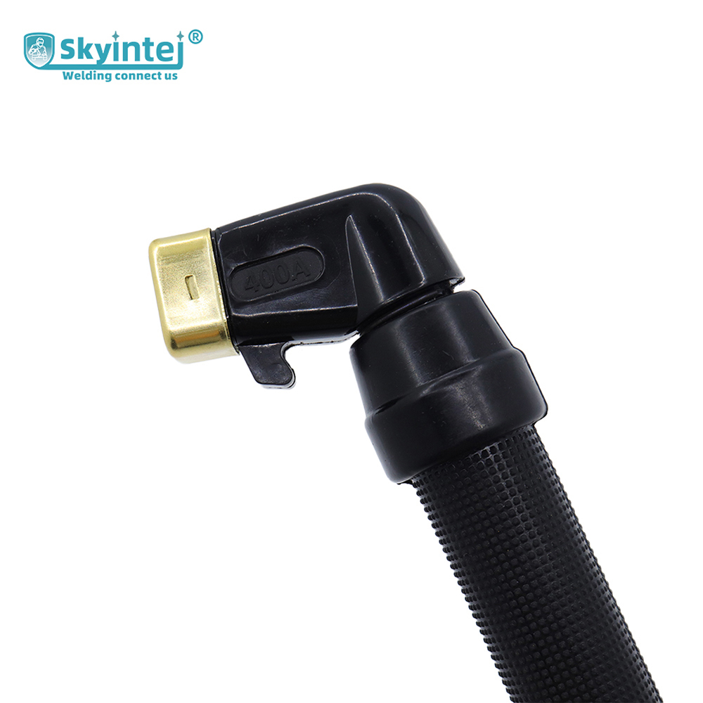 Twist Lock Connection Welding Earth Clamp Shockproof 400A