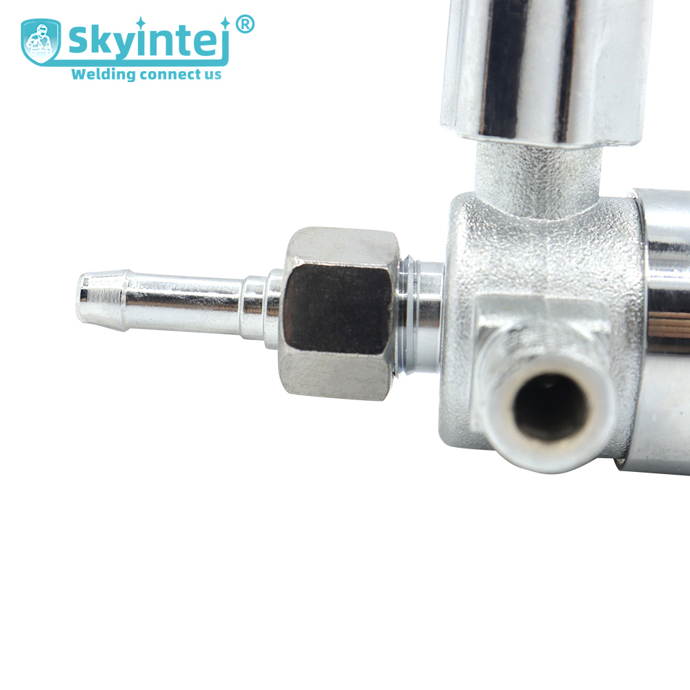 Brass Body Argon / CO2 Flow Meter Industrial With 1-25Lpm Flow