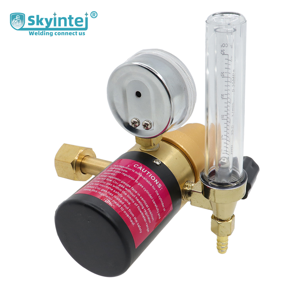 Brass Body Argon CO2 Regulator 0-15MPa for Industrial Welding