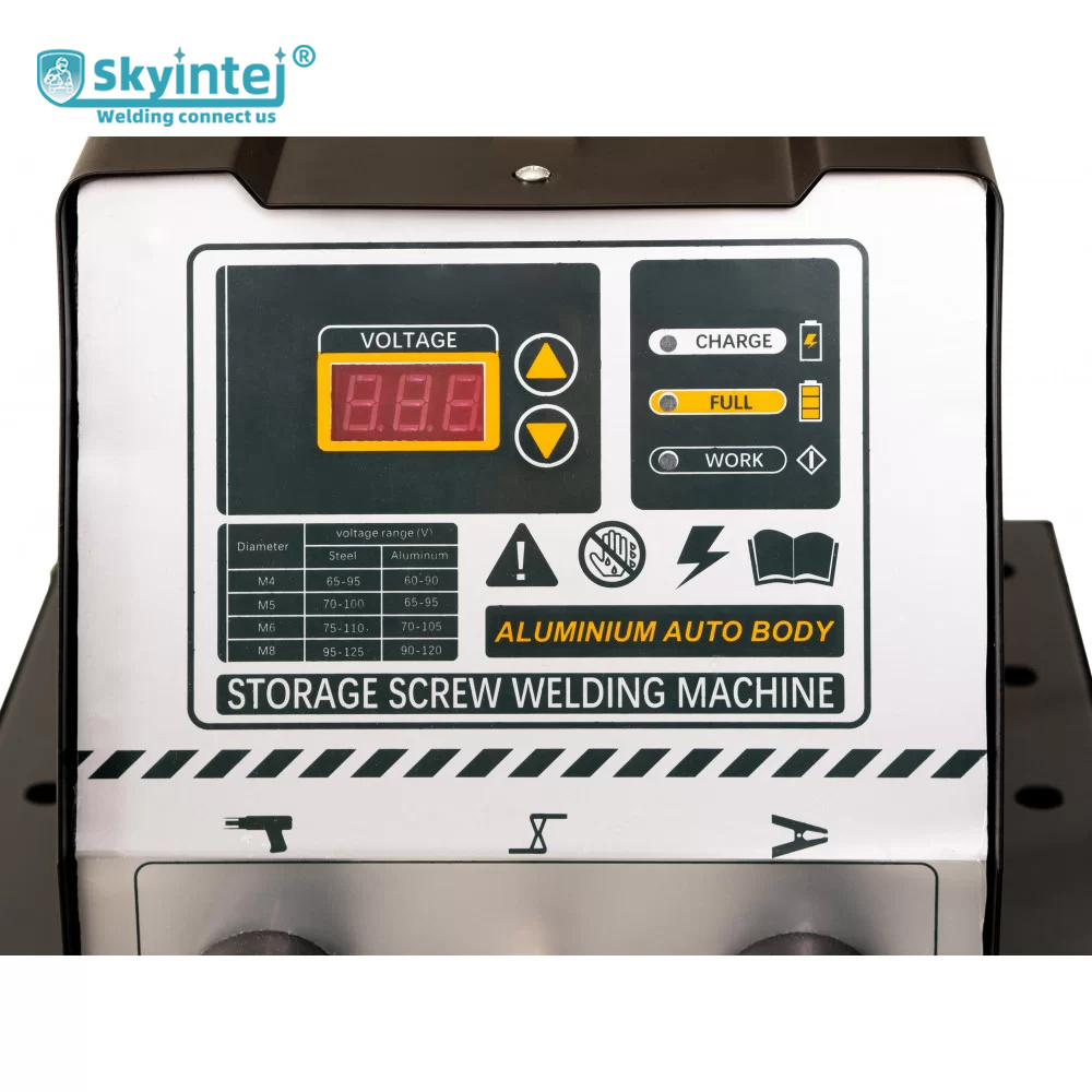 AL-2800 Car Body Spot Welder Intelligent Temp Control Lightweight for Mobile Repair