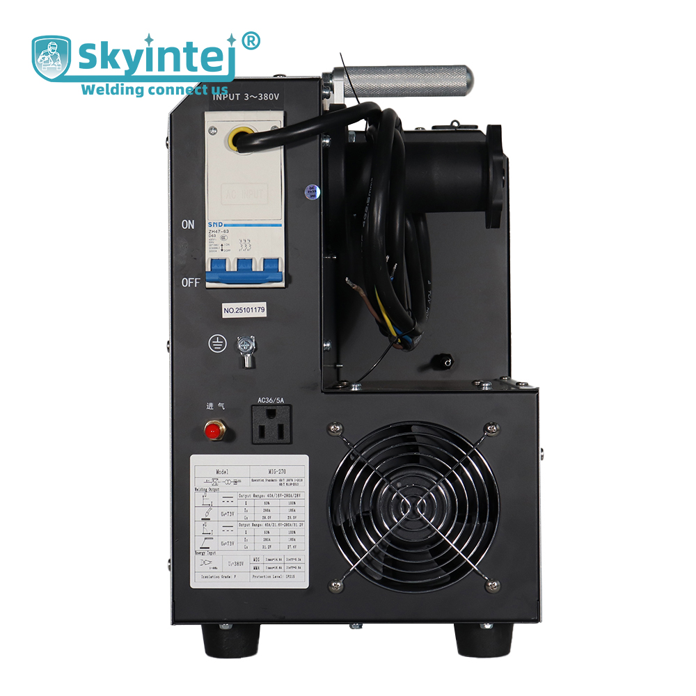 MIG-270 Heavy Duty MIG Welding Machine 270A MIG MMA Welder 380V Stable Performance