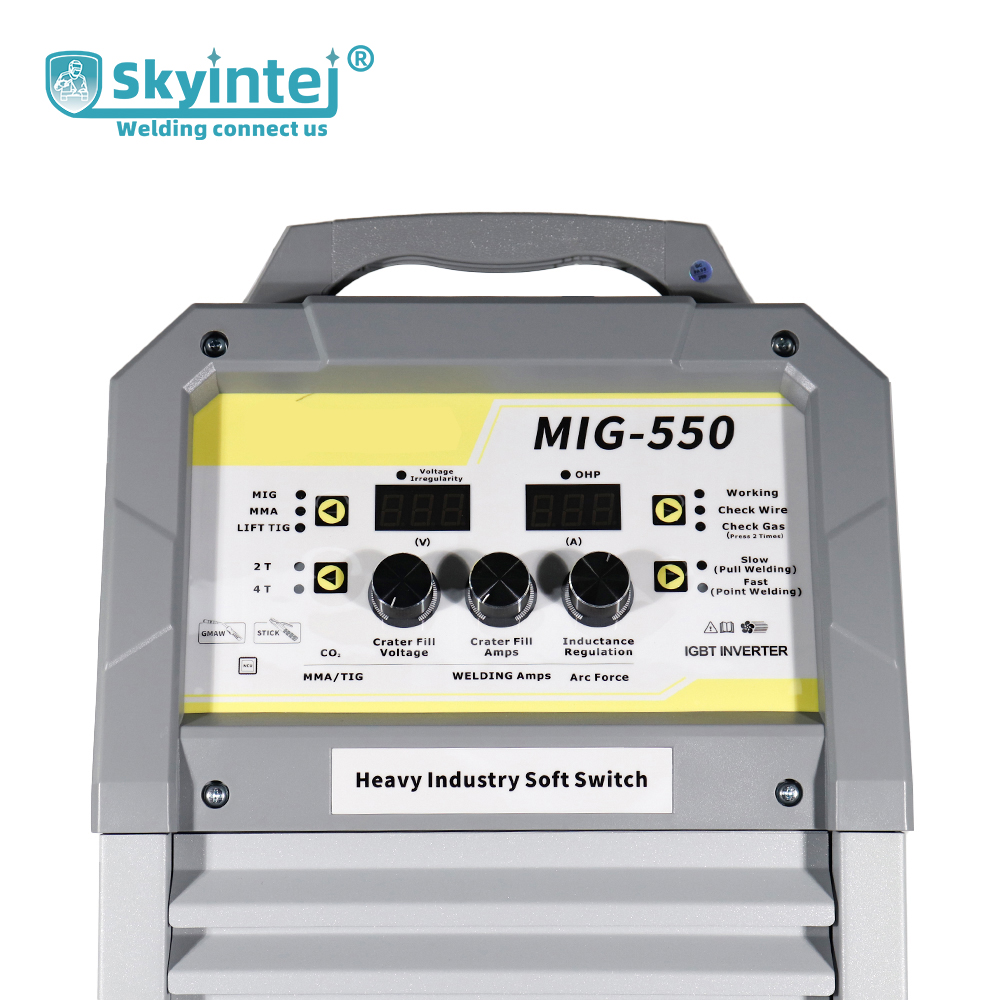 MIG-550Mig Welding Machine 550A Mig Welder Digital Display Double Module Welding Machine