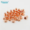 PT31 Plasma Cutting Tip Thin Wall Copper Material With Silver Plating