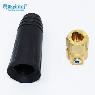 Outdoor Welder Cable Connector Welding Machine Parts Heat Resistant Anti Aging