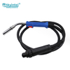High Temperature Resistant Gas Cooled MIG Torch 40KD with CO2 Euro Adapter
