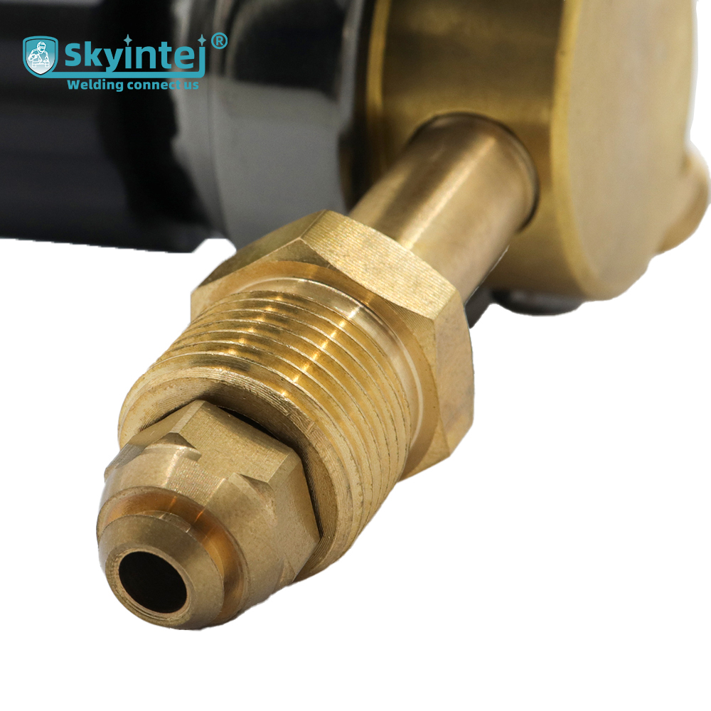Chrome Plating Brass Oxygen Welding Regulator G5/8