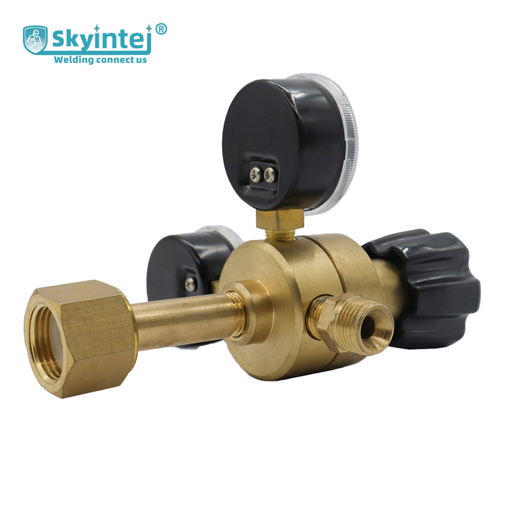 Separated Argon Welding Regulator with 30L/h Flow 315 Bar Max Inlet Pressure Gas Regulator