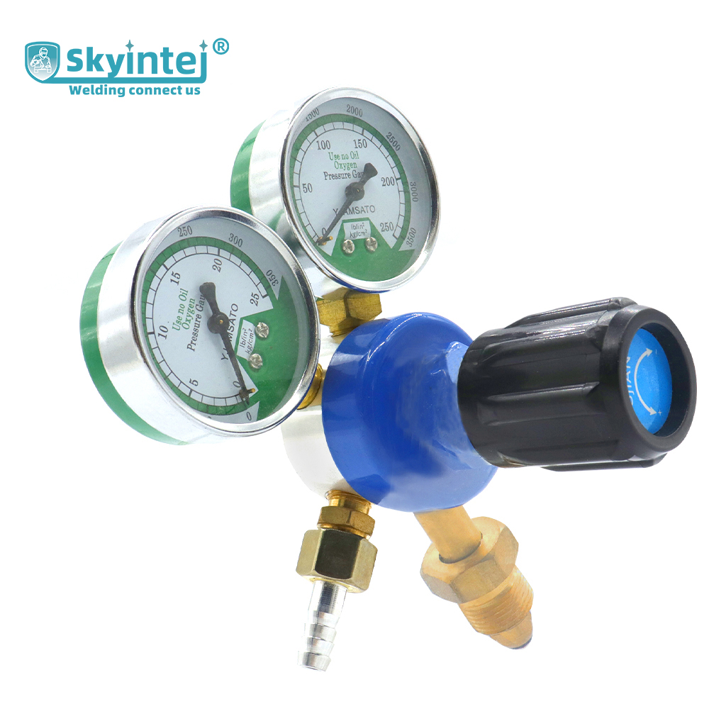 Welding Oxygen Gauge Regulator Brass CE Fit Oxy Acetylene Torches