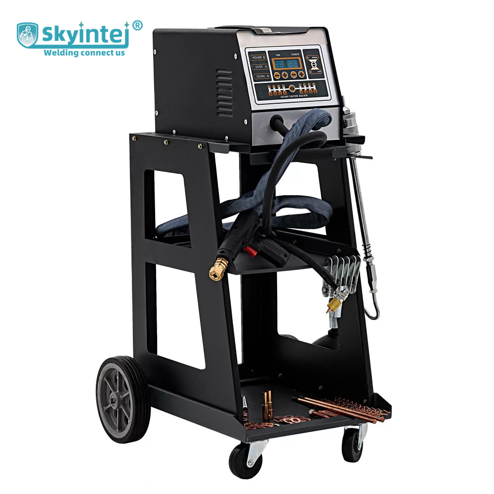 DL-2800 Auto Body Spot Welder 10mm Copper Cable 220V For Workshops