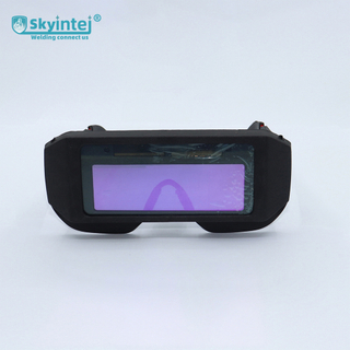 Auto Darkening Welding Safety Goggles Battery / Solar Dual Supply For Metalworking