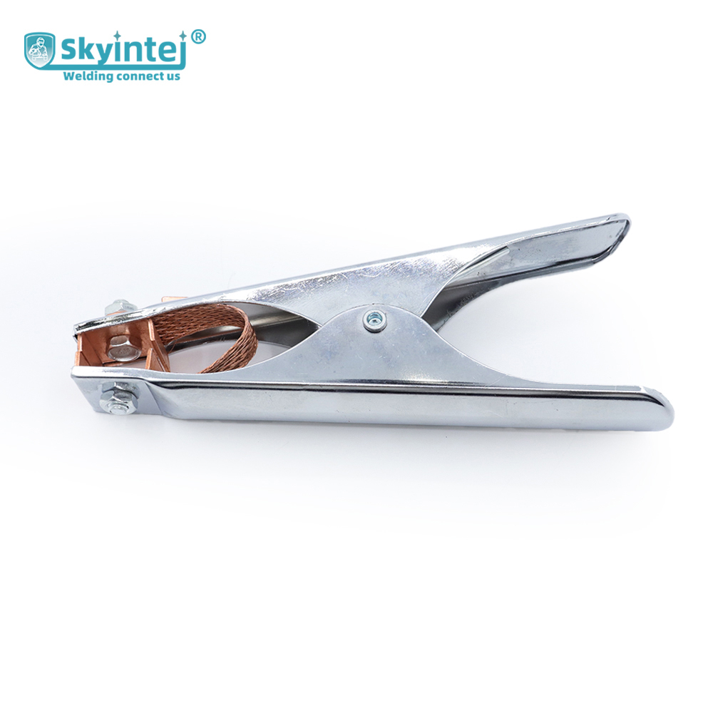 Pure Copper Jaw Welding Earth Clamp 200A For MIG / TIG / ARC Welding Machines