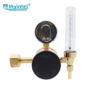 Brass Body Argon CO2 Regulator 0-15MPa for Industrial Welding