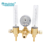 Brass Argon Welding Regulator 0.2 MPa Rated Outlet Pressure