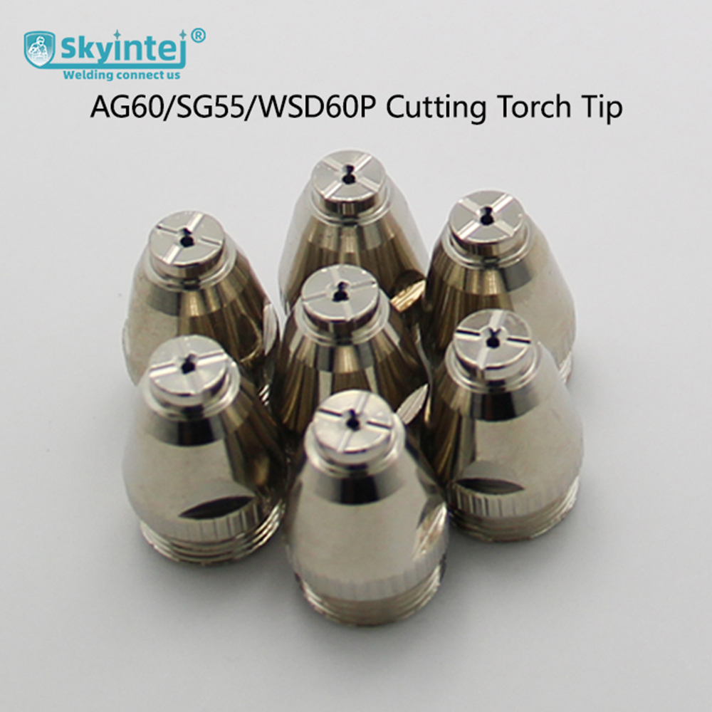 Thickened Copper AG60 Plasma Torch Tip for Industrial Cutting
