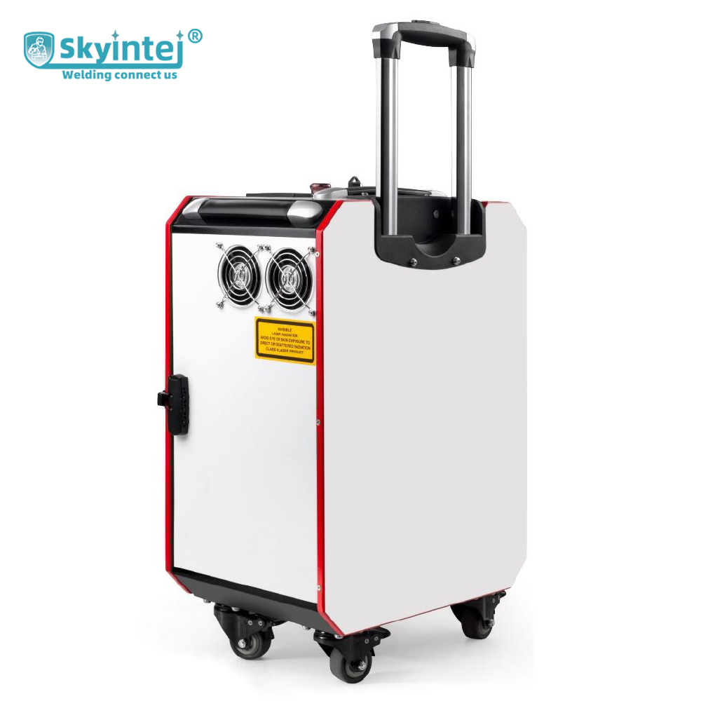200-500W Trolley Laser Welding Machine for Small Shop / Outdoor Engineering Repair