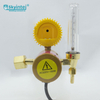 Brass CO2 Flow Meter Regulator Precise Gauge 0-15MPa Inlet CE Approved for Factory
