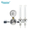 Industrial YP-52D Argon Gas Regulator G5/8 Inlet With Dual Gauges