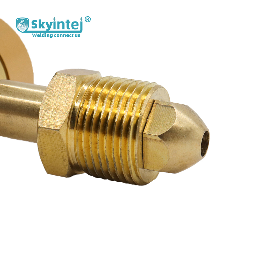 YP-191 Argon Welding Regulator with GA580 Inlet 9/16”-18 Outlet Connection