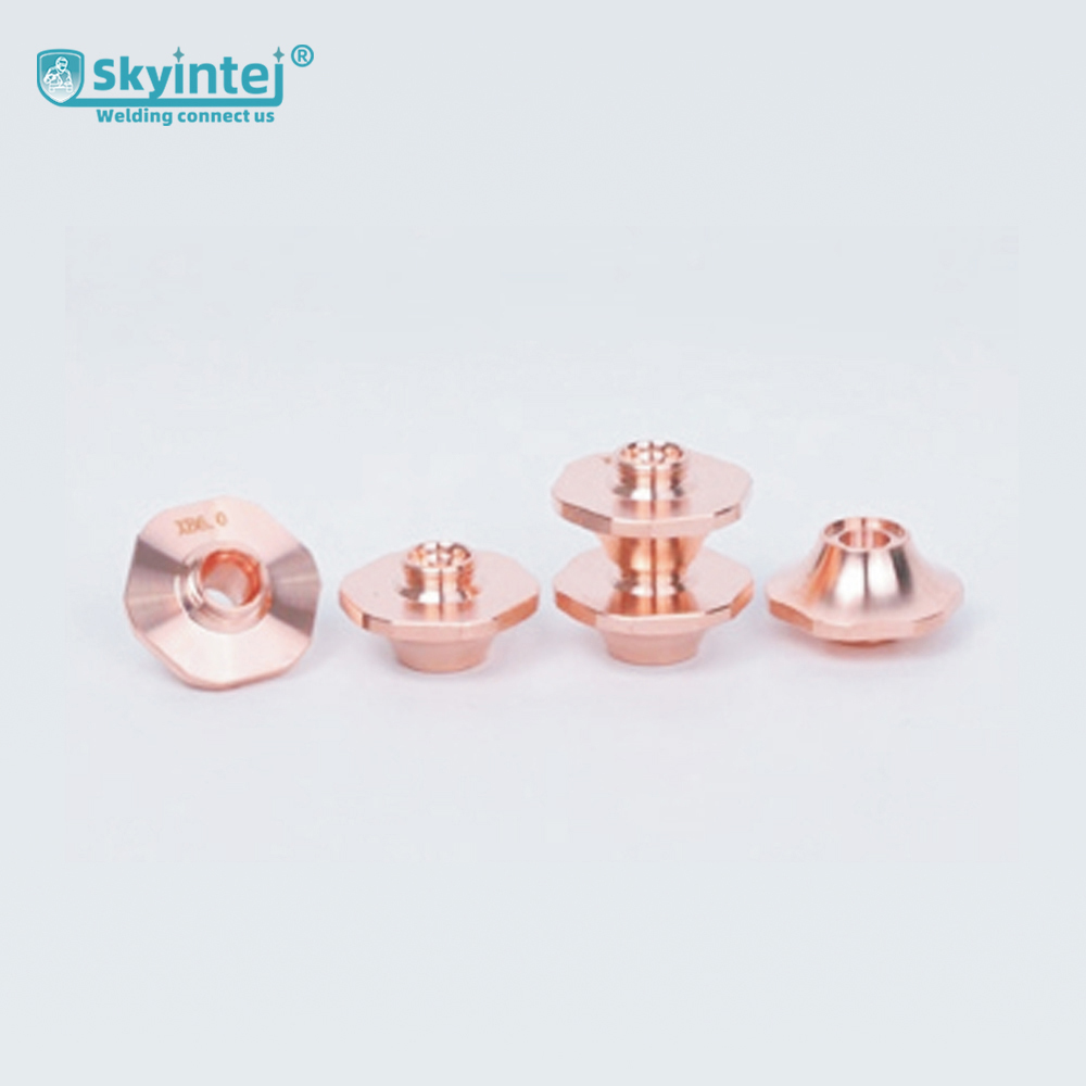 Storm Series Ceramic Laser Cutting Nozzle Anti Splash Metal Cutting 220V