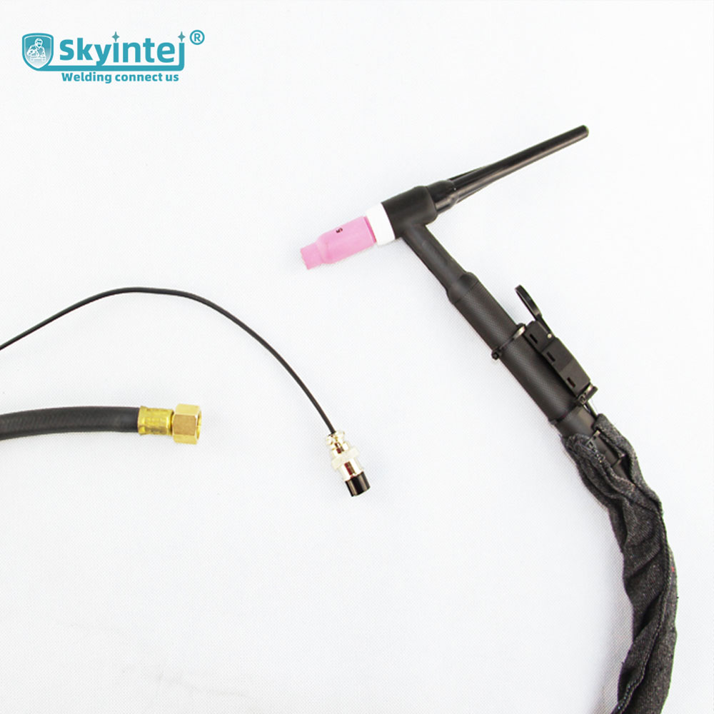 Air Cooled WP17 TIG Welding Torch with 4m/6m Flexible Cable