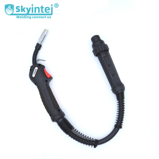Industrial Gas Cooled Mig Welding Torch 15AK with CO2 Euro Adapter
