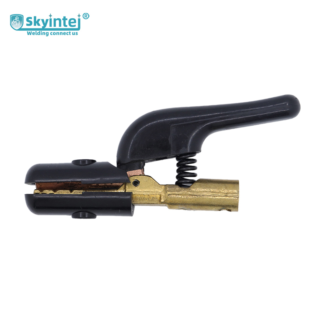300A Industrial Welding Earth Clamp 4-12mm Cable Fit Spark Proof for Workshop