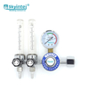 Industrial YP-52D Argon Gas Regulator G5/8 Inlet With Dual Gauges