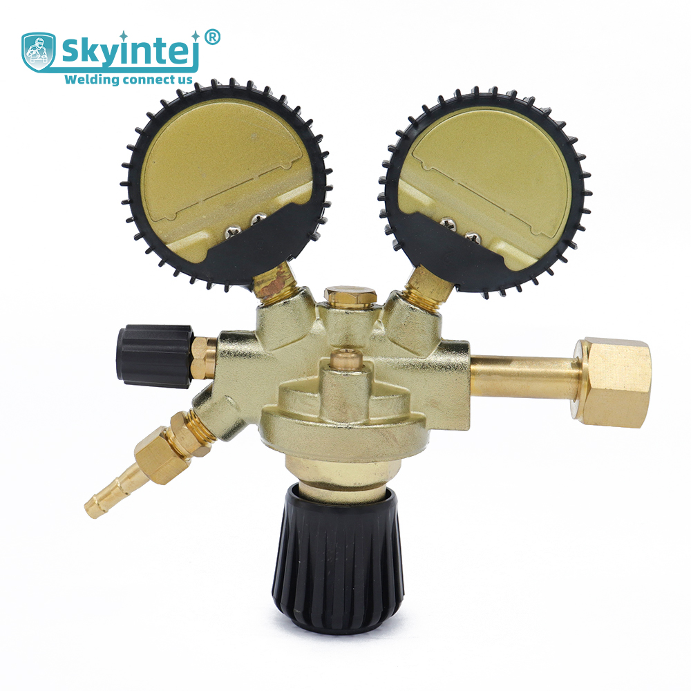 YPGL-1 Welding Regulator 25MPa Max Inlet Pressure for Oxygen Acetylene Propane CO2
