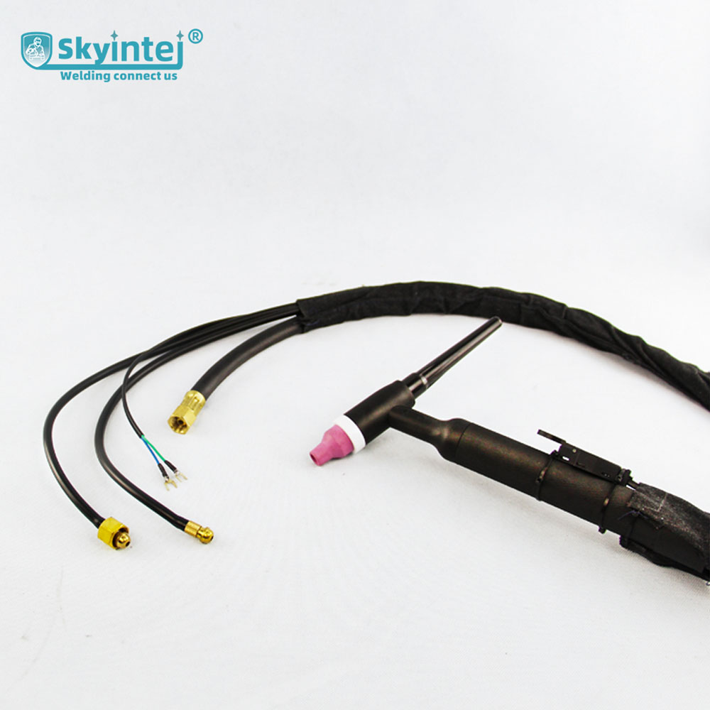 Water Cooled WP-12 TIG Torch 500A DC for Steel Fabrication
