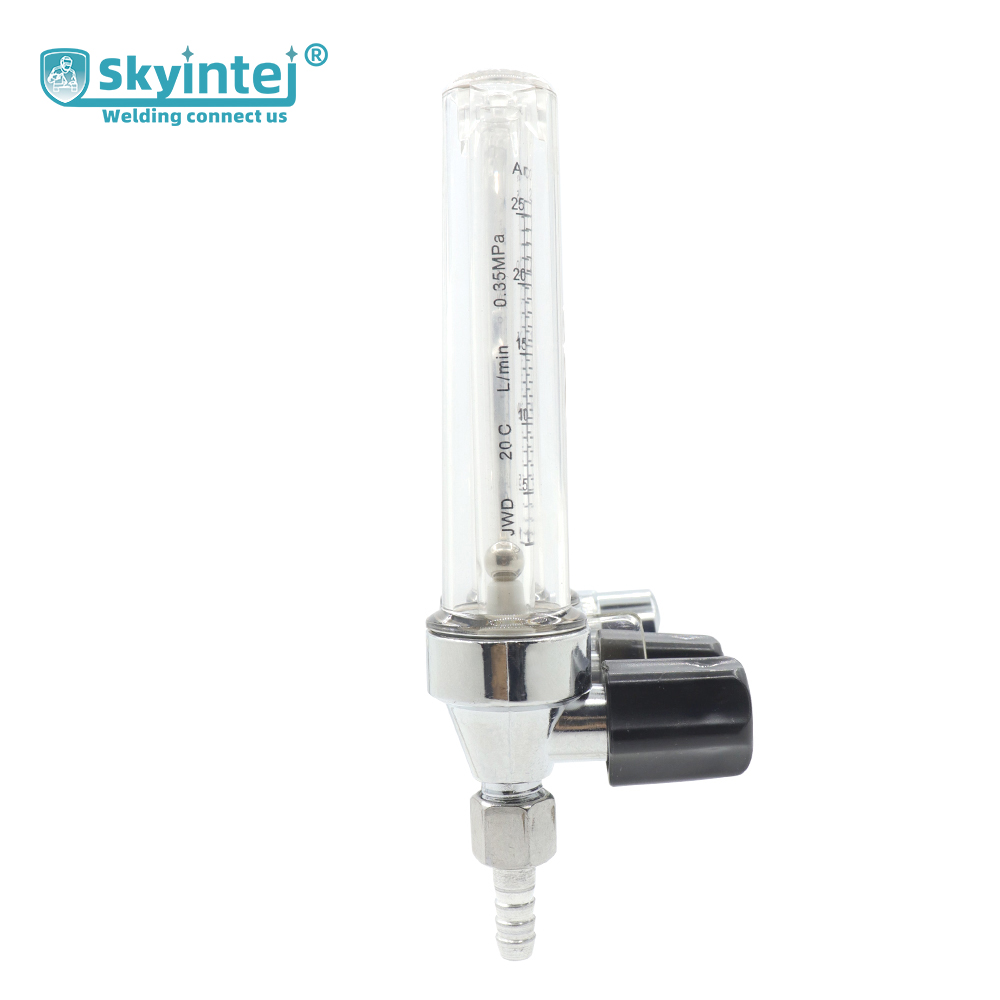 Industrial YP-52D Argon Gas Regulator G5/8 Inlet With Dual Gauges