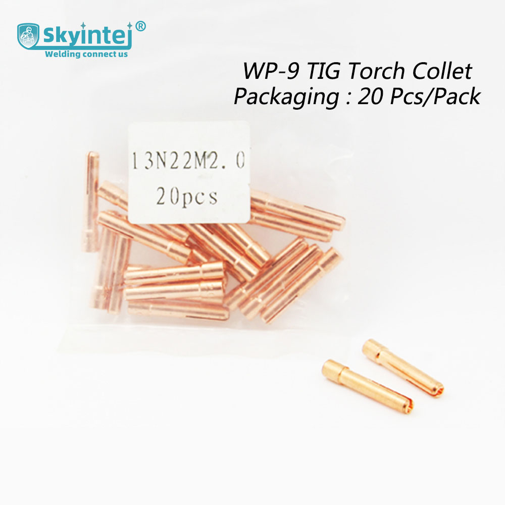 Copper Alloy WP9 Tig Torch Collet for Tungsten Electrode Fixation