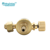 Industrial TIG Brass Argon Welding Regulator CE Certified OEM