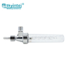 Aluminium Argon CO2 Flow Meter 1-25Lpm Flow for Welding Gas Regulation