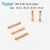 Copper Alloy WP9 Tig Torch Collet for Tungsten Electrode Fixation