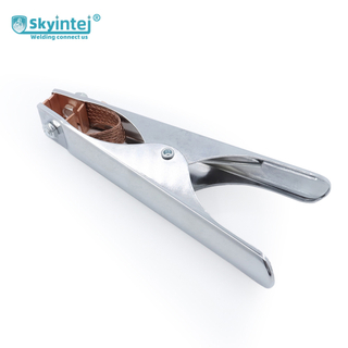 Pure Copper Jaw Welding Earth Clamp 200A For MIG / TIG / ARC Welding Machines