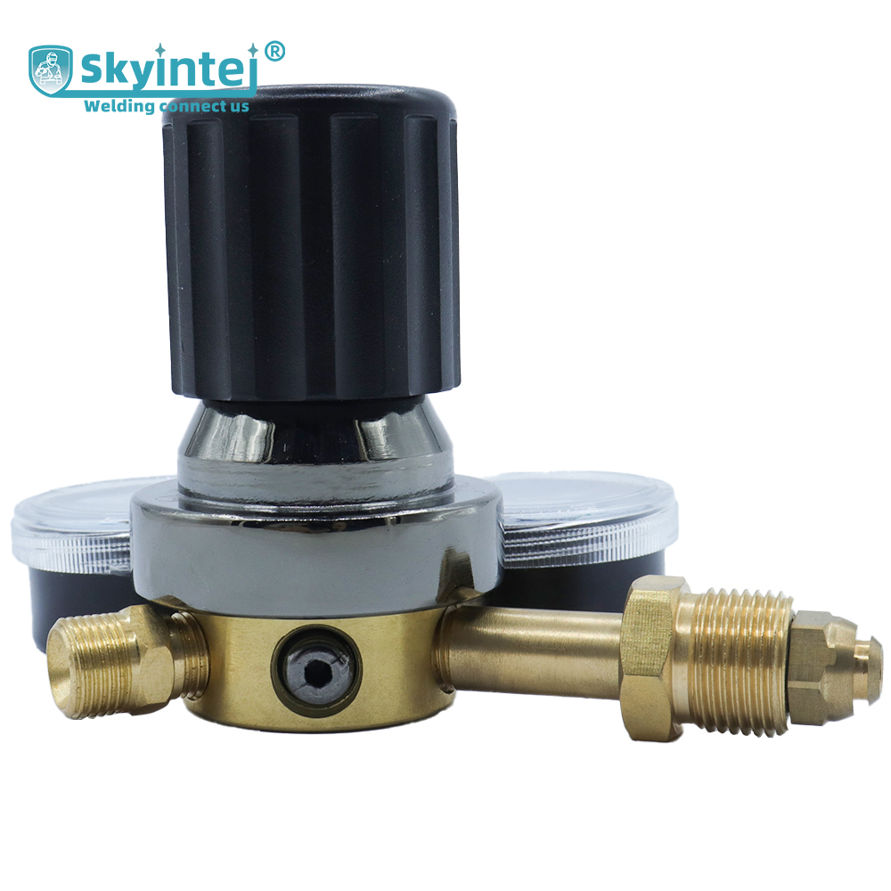 Chrome Plating Brass Oxygen Welding Regulator G5/8