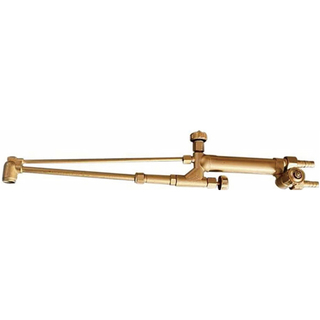 Brass Dual Gas Cutting Torch 32mm Precise Cut for Steel Fabrication YP-440