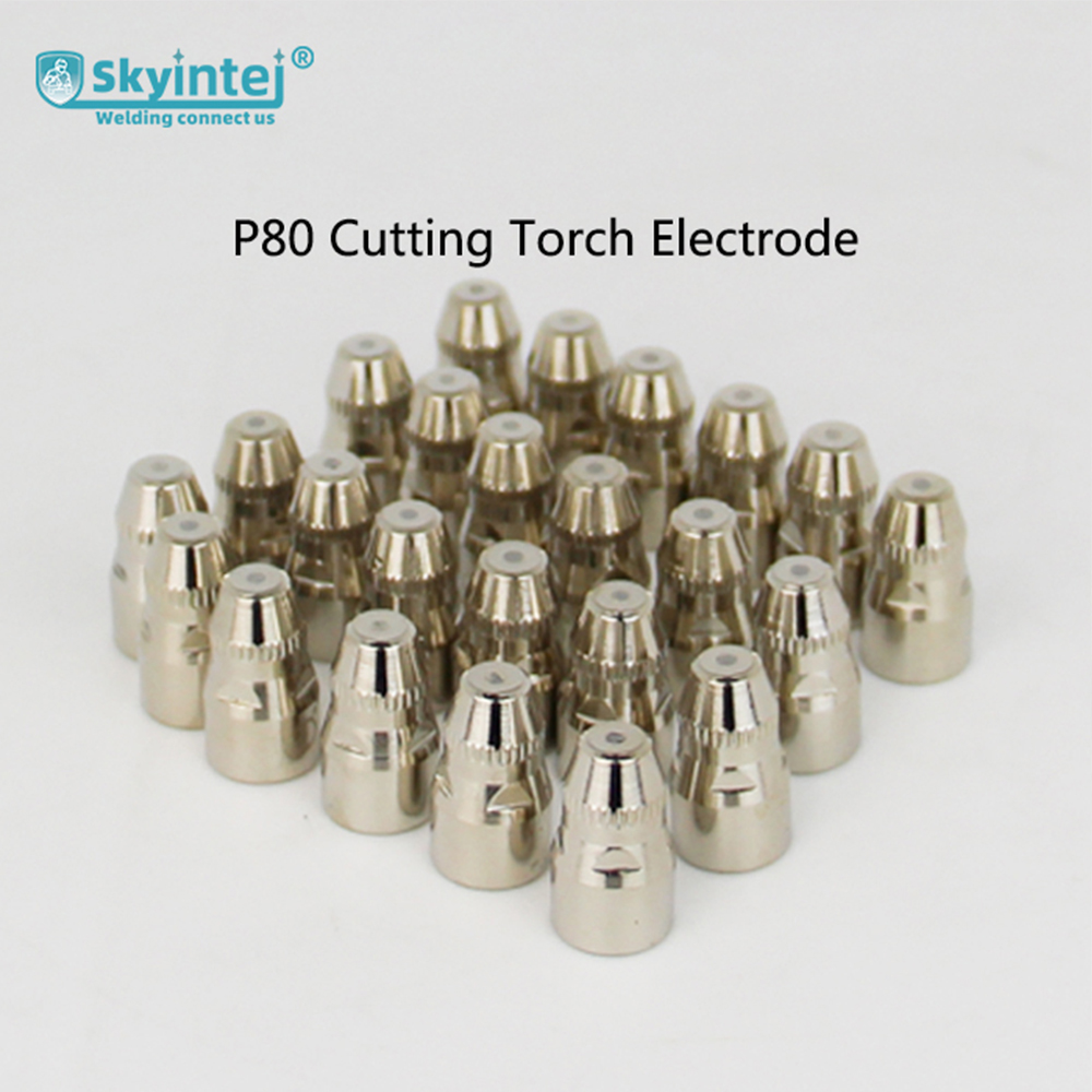 Smooth Edge P80 Plasma Cutting Electrode Anti Corrosion for Stainless Steel